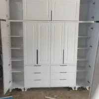 کمد دیواری پازلی|جاکفشی، کمد، دراور|قم, قلعه صدری|دیوار