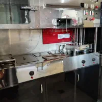 دستگاه  ۴منظوره پیتزا قیفی چتری کورن داگ فرچیپس