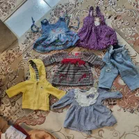 لباس از نوزادی تا دو سال حدود ۲۰۰ تیکه