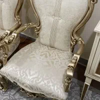 مبل سلطنتی کلاسیک در حد کاملا نو ۷نفره|مبلمان خانگی و میز عسلی|اهواز, زیتون کارمندی|دیوار