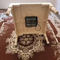 میز کرسی چوب روس سفارشی ساز به همراه هیتر برقی|مبلمان خانگی و میز عسلی|قم, دورشهر|دیوار