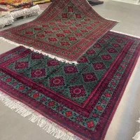 فرش دستباف (بساک)۶ متریهای سز قرمز بلوچ زیبا