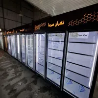 یخچال فریزر ایستاده ویترینی ۲در ۳در موتور بالا|فروشگاه و مغازه|مشهد, فدک|دیوار