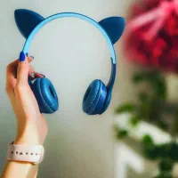 هدفون گربه ای چراغدار نو وآکبند|پخشکننده همراه|تبریز, |دیوار