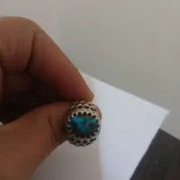 انگشتر مردانه فیروزه خوش رنگ|زیورآلات و اکسسوری|شیراز, غدیر جنوبی|دیوار