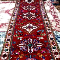 فرش دستبافت کناره بارماخ توخوش هریس ۱۰۶در ۲۷۵