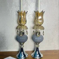 شمعدان لاله جفتی|صنایع دستی و سایر لوازم تزئینی|هشتگرد, شهرک ولیعصر (مصلی)|دیوار