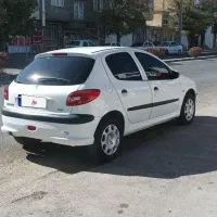 ۲۰۶ سفید مدل ۱۴۰۰|خودرو سواری و وانت|بیجار, |دیوار