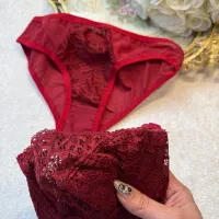 ست زرشکی ناز داخل نخ