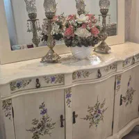 مبل سلطنتی ۹نفره با کنسول خاص بوفه و میز ناهارخوری|مبلمان خانگی و میز عسلی|تهران, طرشت|دیوار