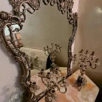 آینه و شمعدان|آینه|مشهد, تربیت (صدف)|دیوار