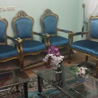 مبل/مبلمان سلطنتی ۹ نفره چوب راش|مبلمان خانگی و میز عسلی|مشهد, ولیعصر (شهرک غرب)|دیوار