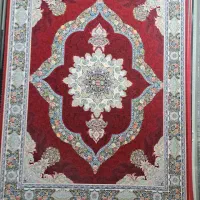 فرش 12 متری قرمز 10رنگ 700 شانه تراکم 2550