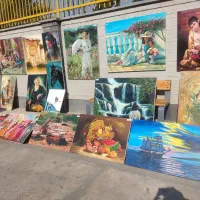 تابلو های  نقاشی زیبا|تابلو، نقاشی، عکس|شیراز, منطقه هوایی شهید دوران|دیوار