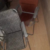 میز،صندلی تاشو،منقل،سیخ