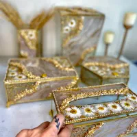 جادستمالی،تیبگ ،قندون،جا کاردی جاقرانی