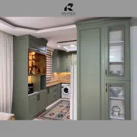 کابینت نئوکلاسیک پاکچوب زیتونی