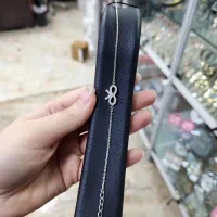 دستبند پاپیونی نقره اصلی 925