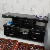 میز تلویزیون و بوفه و آینه شمعدان