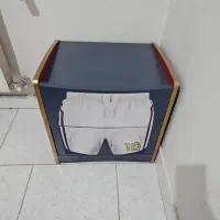 سرویس تخت یک نفره و دراور ۳ کشو طرح بارسلونا ،