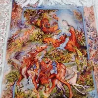 ضامن آهو|تابلو فرش|تهران, شهرک علم و فناوری|دیوار