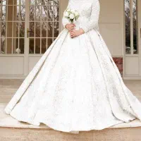 لباس عروس بسیارشیک وپوشیده