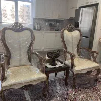 مبل استیل ۹ نفره در حد نو|مبلمان خانگی و میز عسلی|تهران, شهرک صادقیه|دیوار