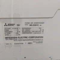 پنل کولر ۳۶هزار میتسوبیشی نیاز به تعمیر با کنترل