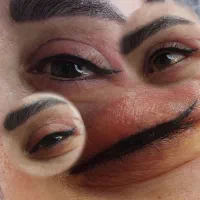 خدمات آرایش دائم ابرو چشم لب