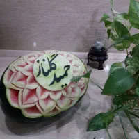 حکاکی هندوانه