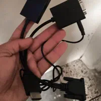 کابل تصویر تبدیل VGA به HDMI
