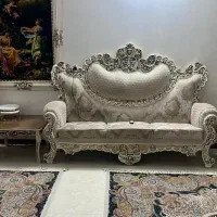 مبل سلطنتی با میز ناهار خوری|مبلمان خانگی و میز عسلی|بجنورد, |دیوار