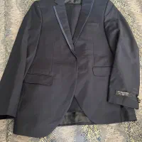 کت وشلوار سرمه ای سیر سایز۴۶ نو