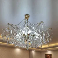یه جغت لوستر کریستالی