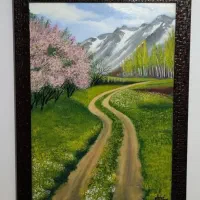 تابلونقاشی تکنیک رنگ روغن