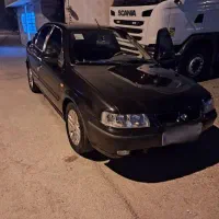 سمند مشکی ef۷|خودرو سواری و وانت|الیگودرز, |دیوار