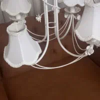 لوستر ۴ شاخه سفید