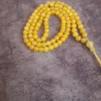 تسبیح عقیق زرد اصل