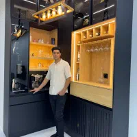 کابینت و کمددیواری تی وی وال  ام دی اف