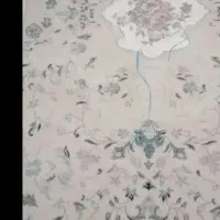 فرش سالم ۶ متری زمینه کرم گلدار آنتیک و درجه یک|فرش|بابلسر, |دیوار