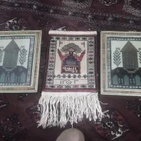 فرش دستبافت دیواری عتیقه۵۰سال پیش