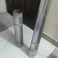 لوله بخاری ۲ متر و نیم و زانویی