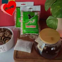 کیسه(فیلتر،صافی)چای و دمنوش|ظروف نگهدارنده، پلاستیکی، یک‌بارمصرف|شیراز, میانرود|دیوار