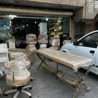 تخت فشیال پایه ضبدری  دو شکن سه تیکه