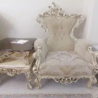 مبل استیل 7 نفره با دکوری|مبلمان خانگی و میز عسلی|تهران, قیام|دیوار