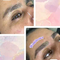 مدل جهت اصلاح صورت با بند و وکس