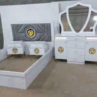 سرویس خواب کامل لیزری * فروش اقساط *|تخت و سرویس خواب|بم, |دیوار