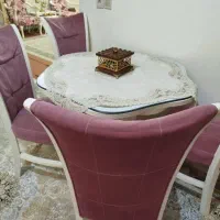 میز نهار خوری ۴نفره|میز و صندلی غذاخوری|کرج, چهارصد دستگاه|دیوار