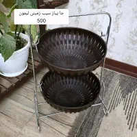 تعدادی ظرف و ظروف|ظروف سرو و پذیرایی|رباط‌کریم, رباط‌کریم|دیوار