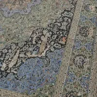 دوتخته فرش۱۲متری جنس نخ  سالم|فرش|مبارکه, |دیوار